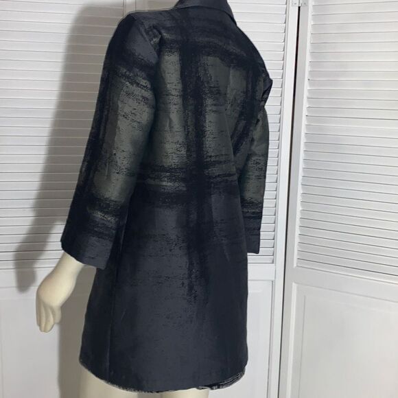 Caroline Rose Metallic Tonal Jacquard Women's Size Small - Picture 10 of 16